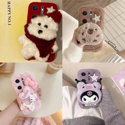 适用iqooZ9x手机壳Z8x/Z7x/Z6x毛绒Z5秋冬Z3女Z1x卡通U5可爱U3x保护套Neo9潮V2353A超薄VoZ8防摔ioqoNeo7时尚