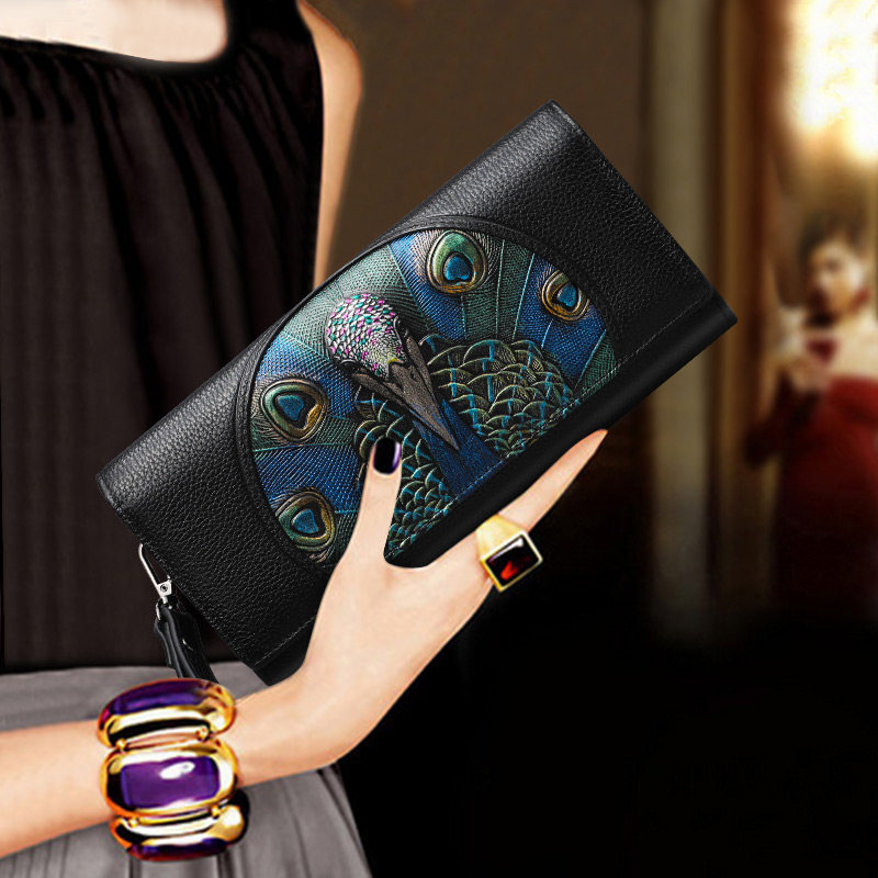 clutch bag wallet 2020 new pattern lady Leather folder fashion Korean Edition have more cash than can be accounted for Wallet Versatile temperament Handbagin the Leather/Lady bags/Men's bag, Ms. bags  category - from Buy2taobao.com to provide professional Taobao agent buy service