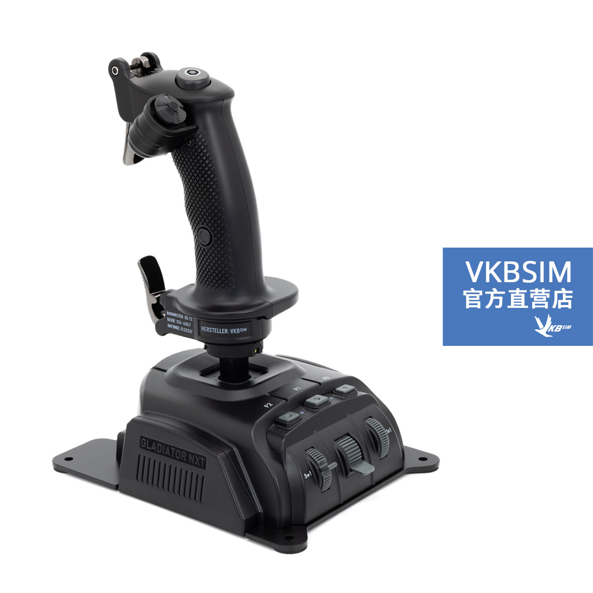 VKBSIM Gladiator NXT EVO KG12飞行摇杆/VKB模飞游戏右手摇杆