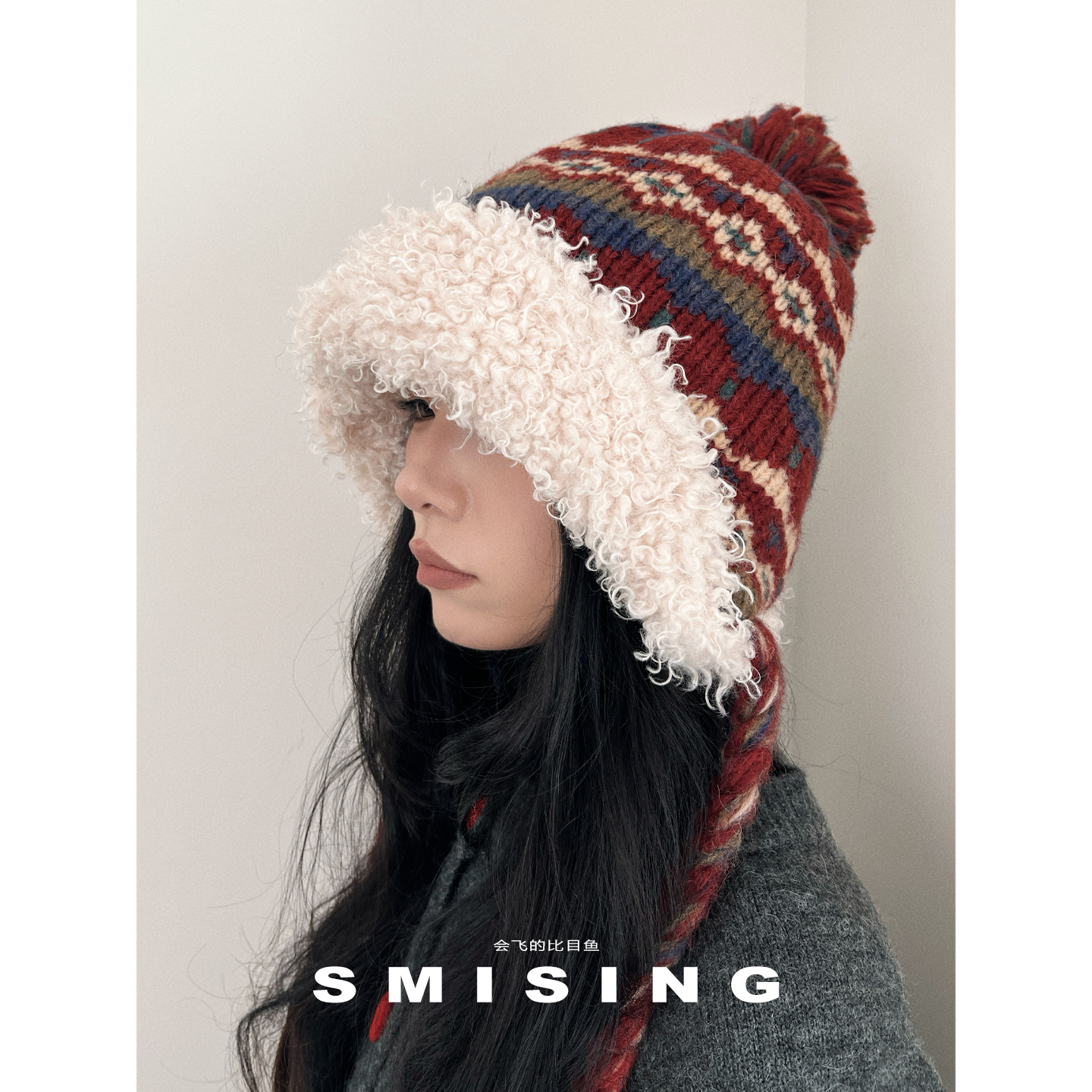 雷锋帽逛街复古男女通用秋冬