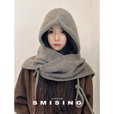 纯色巴拉克拉法帽女秋冬