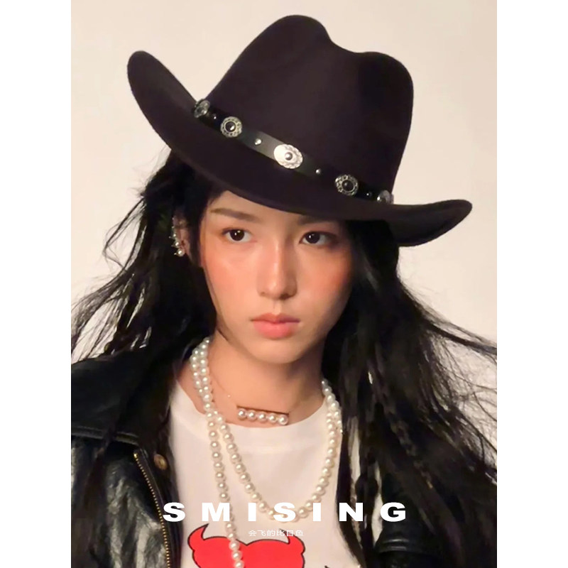 美式复古西部牛仔帽男女春夏秋户外登山旅游拍照遮阳大沿骑士帽子,服饰配件/皮带/帽子/围巾,帽子,淘宝优惠券,粉丝福利购,淘宝优惠卷