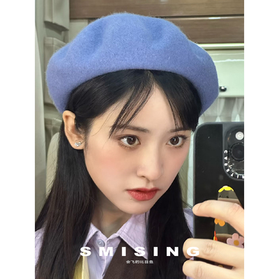 贝雷帽逛街休闲女春秋冬