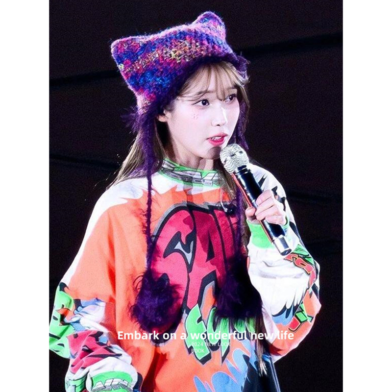 针织帽逛街休闲女秋冬季