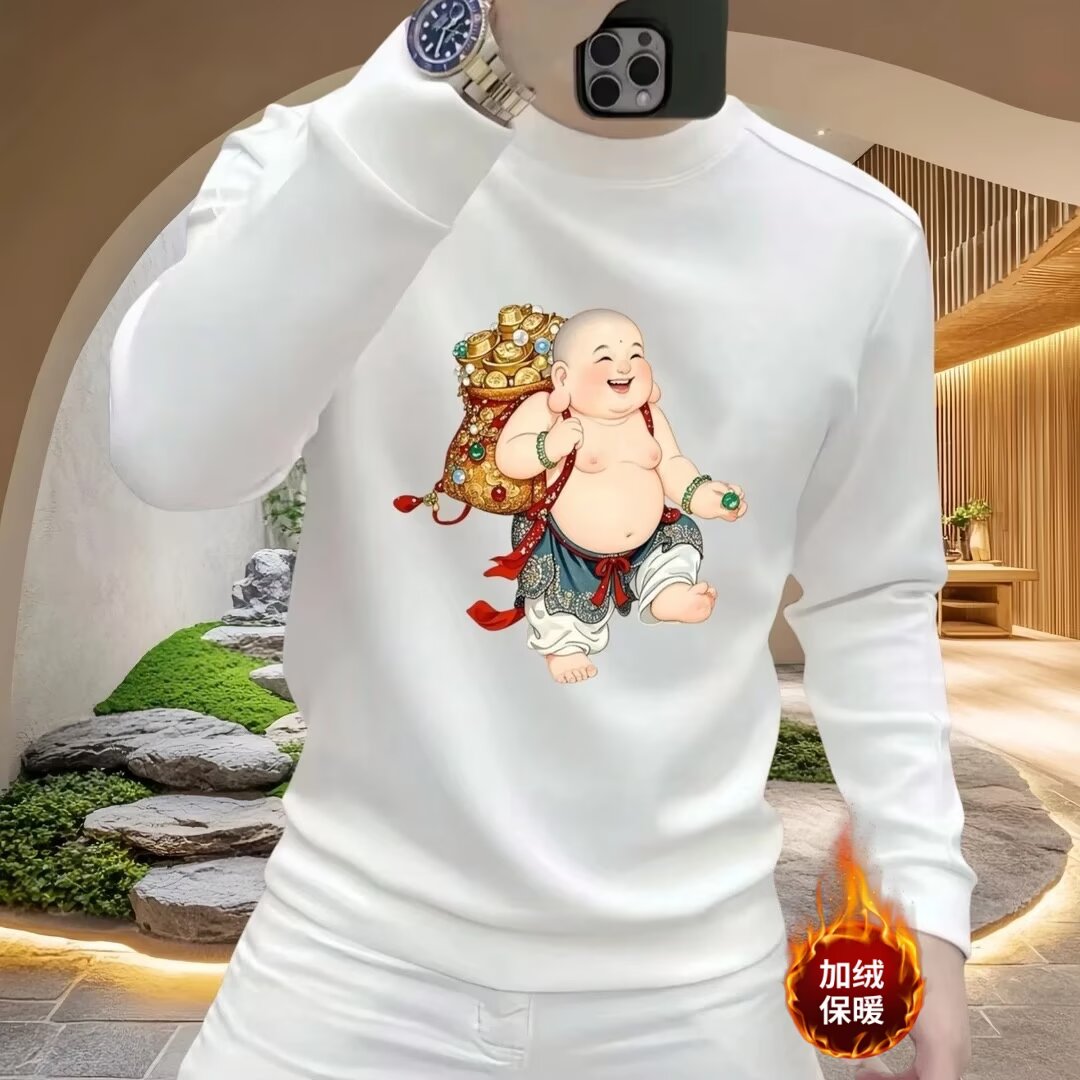 高品质男装卫衣外套国潮个性印花