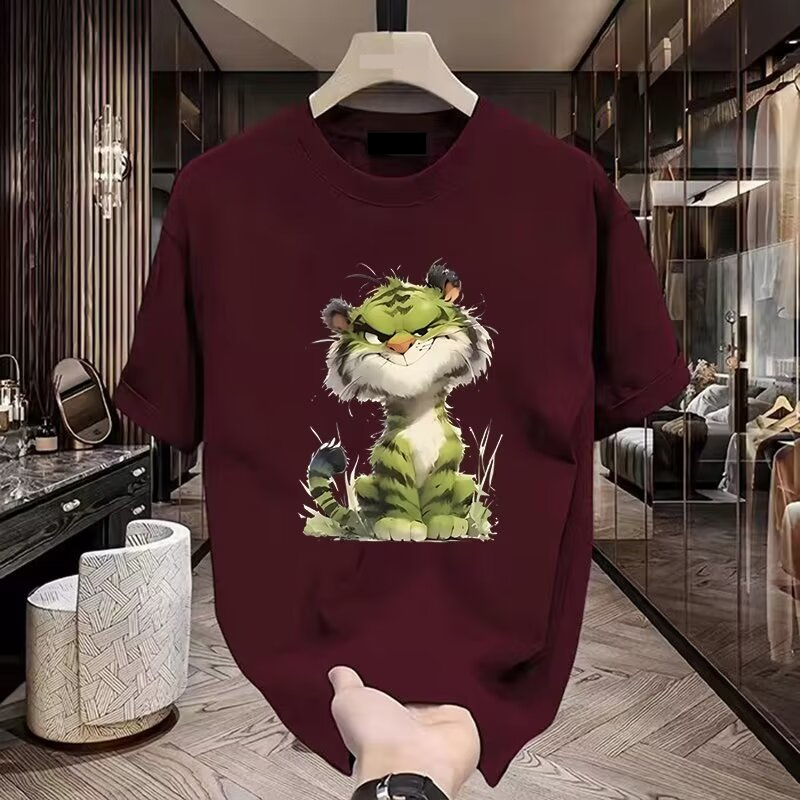 潮流痞帅高级感夏季短袖T恤男士