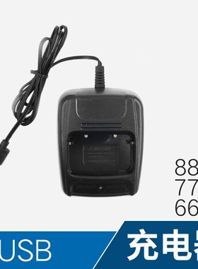 宝锋峰对讲机充电器 适合BF-888S 666S 777S usb车充 车载充电器