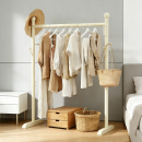 家用晾衣架落地式 伸缩卧室阳台晾晒架 可升降卧室内挂衣架子置地式