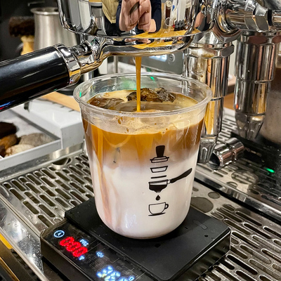 一次性咖啡杯子透明带盖