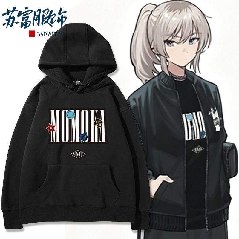 舒适面料卡通动漫宽松卫衣