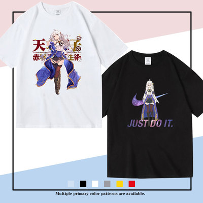 天才王子的赤字国家振兴术周边纯棉短袖动漫二次元学生上衣衣服潮