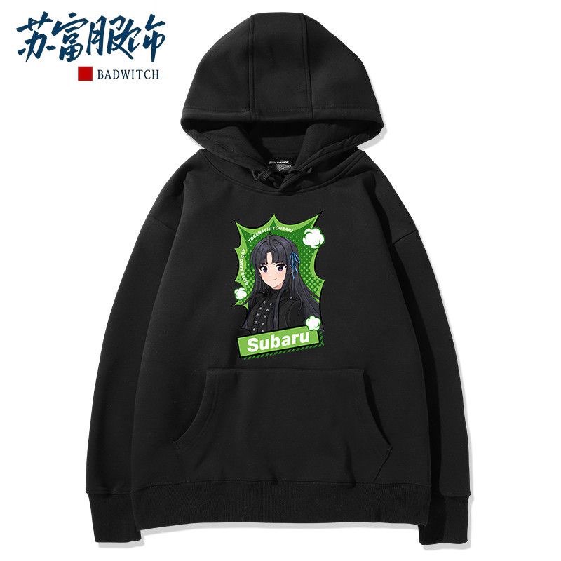 舒适面料卡通动漫宽松卫衣