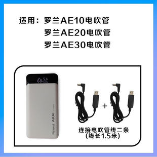 罗兰电吹管充电宝AE10/20/30雅佳专用外置电源正品保证电吹管配件