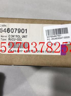 议价RDCU-02CRDCU-12C全新ABB主板AINT-14CAINT-02C通讯板