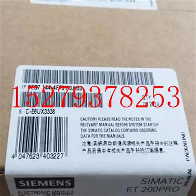 议价西门子6ES7144-4FF01-0AB0ET200电子模块4AIU6ES71444FF010AB
