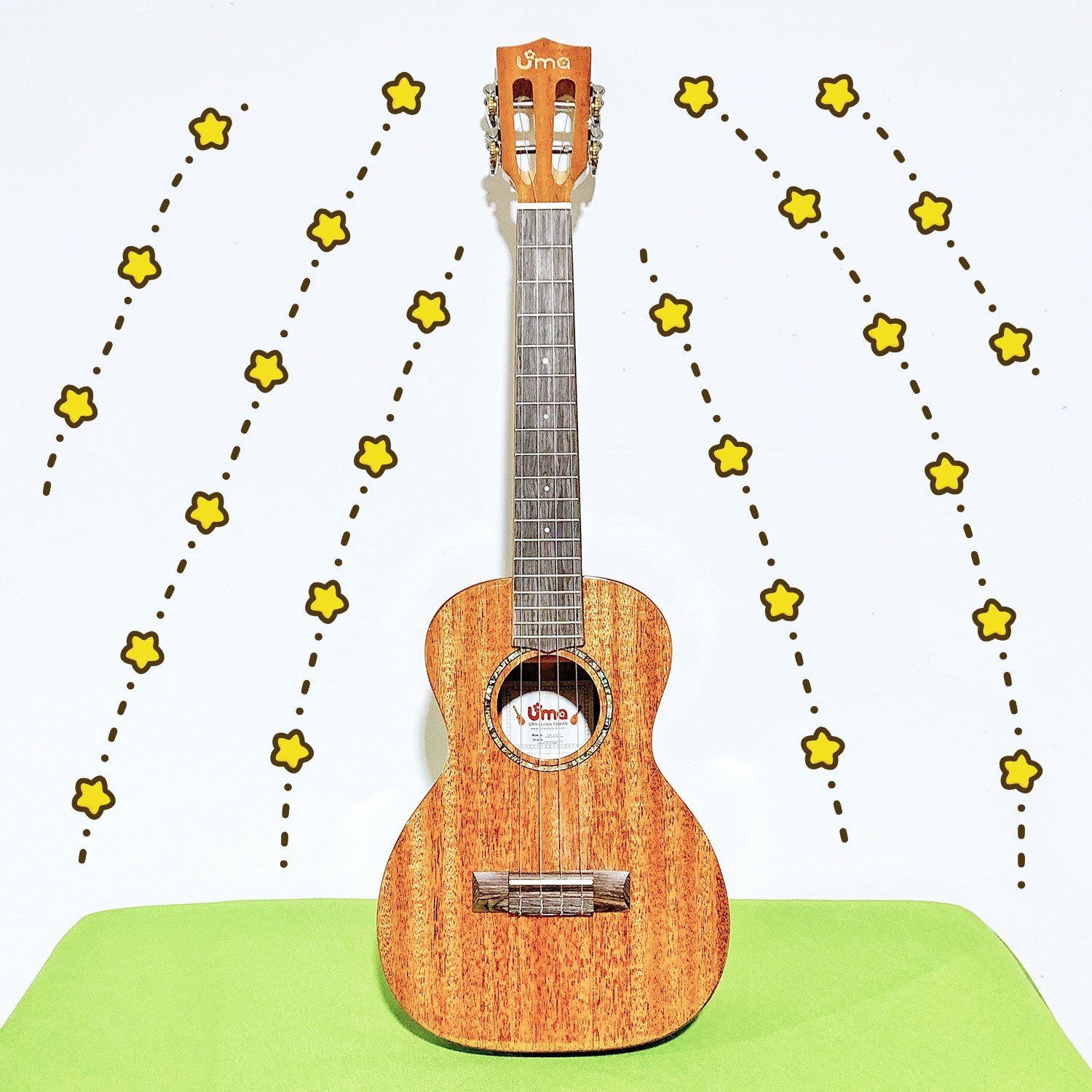 【南音吉他小屋】UMA桃花心木全单板尤克里里20SCT23寸26寸小吉他
