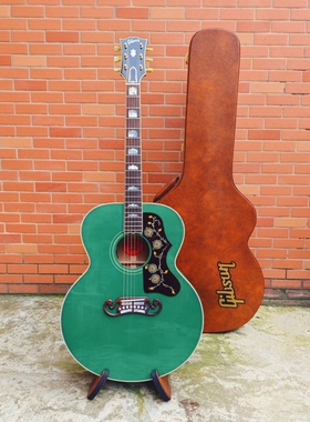 吉普森Gibson SJ-200 Seafoam Green 海泡绿/绿水鬼42寸民谣吉他