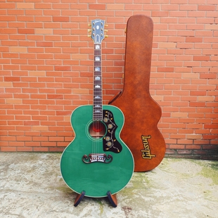吉普森Gibson SJ-200 Seafoam Green 海泡绿/绿水鬼42寸民谣吉他
