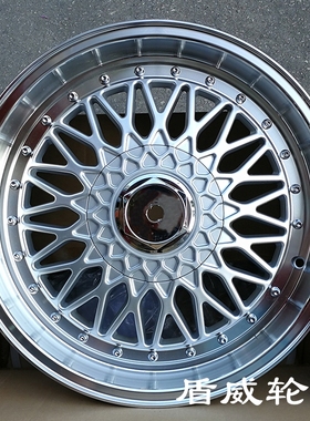 适用思域雅阁飞度普力马凌派比亚迪MG5宝来宽边爆龟轮毂改装17寸