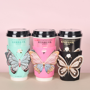 鹿角巷新品港式生牛乳茶饮品热饮冷泡网红奶茶饮料栀子花开生牛乳