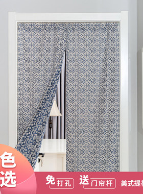 素锦坊棉涤新品门帘提花布艺