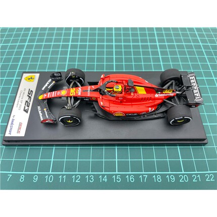 全新 LookSmart F1 车模 1/43 2023 SF-23 勒克拉尔 蒙扎 第4名