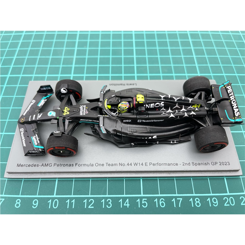 全新 SPARK F1车模 1/43 2023 W14汉密尔顿西班牙亚军-封面