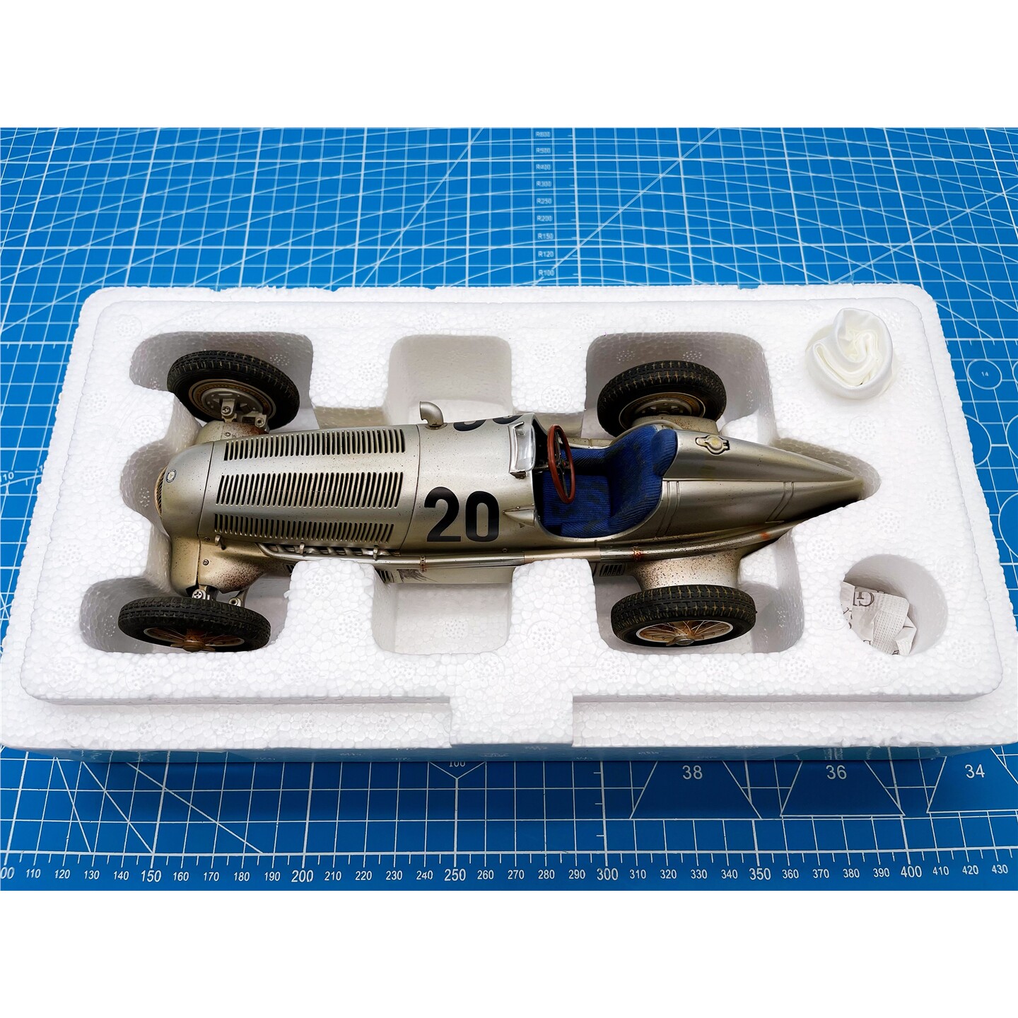 一物一拍 CMC 准F1 车模 1/18 1934 W25 布劳希奇 德国 20周年