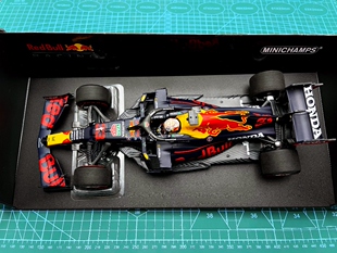 全新 迷你切 F1 车模 1/18 2021 RB16B 维斯塔潘 摩纳哥 第1名