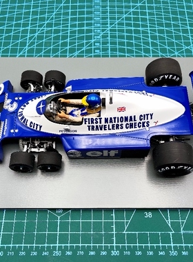 全新 SPARK F1 车模 1/18 1977 P34 彼得森 意大利 第6名