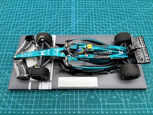 全新 迷你切 F1 车模 1/18 2023 AMR23 阿隆索 巴林 季军