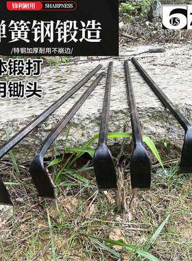 多功能锄头可挖可铲可撬挖山货挖药材水泥石头凿子石工钢凿钎子