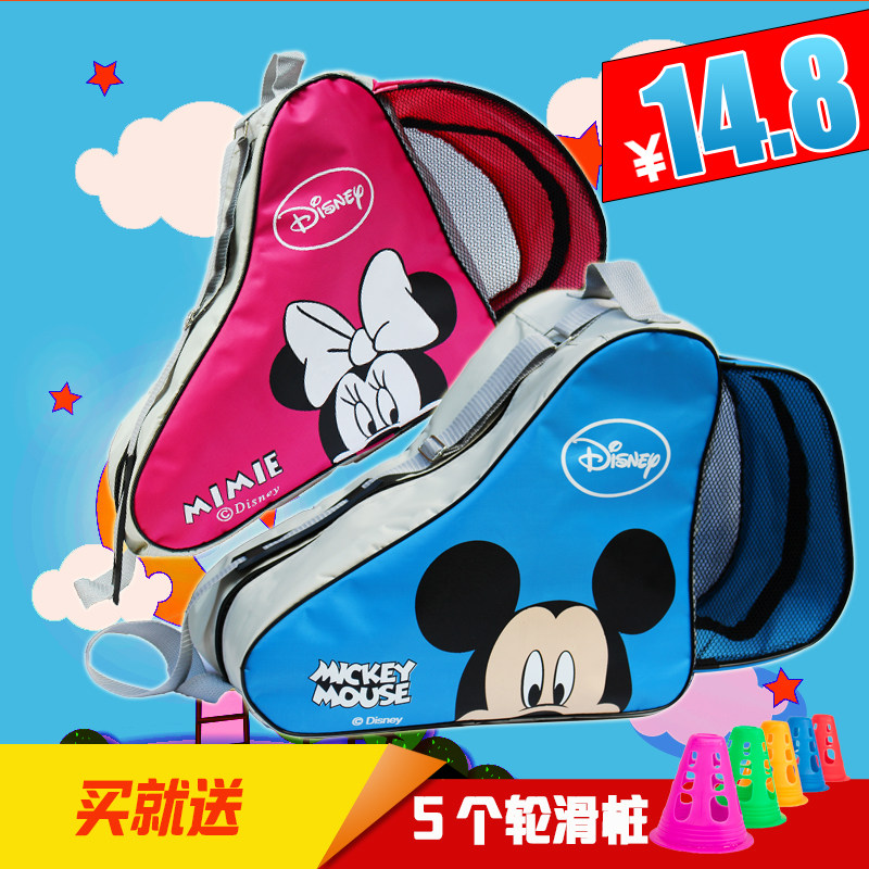 溜冰鞋袋子 轮滑鞋背包 儿童溜冰鞋专用单肩包旱冰鞋袋子男孩女孩|msdalam kategori sukan/Yoga/kecergasan/bekalan peminat, Skating/Skateboard/Sukan Extreme, peralatan had/Parts, pakej Skating - dari Buy2taobao.com untuk memberikan perkhidmatan ejen Taobao profesional membeli