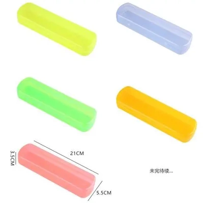 出差便携式牙刷盒洗漱牙刷糖果色简约牙膏盒收纳盒旅行洗漱