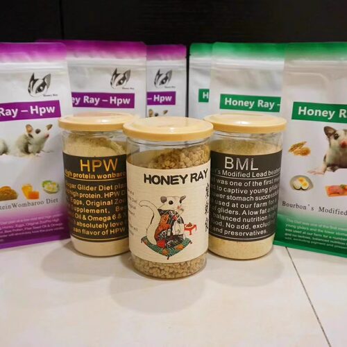 蜜袋鼯主粮 颗粒粮 成蜜hpw 幼蜜bml Honey ray蜜粮