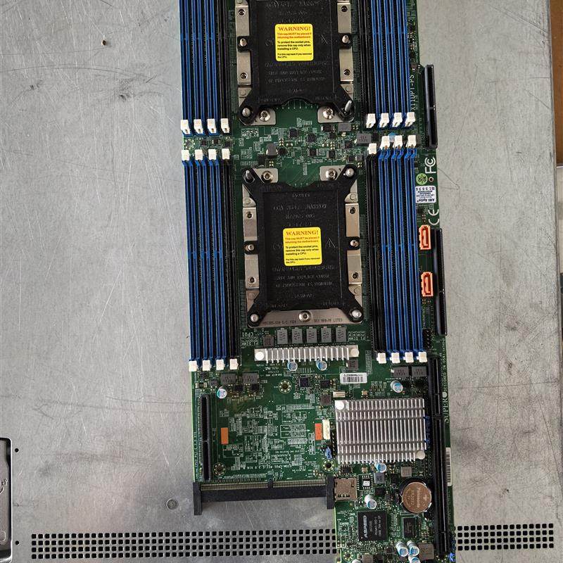 超微X11DPT-PS服务器主板3647针双路DDR4 12盘位双路CPU