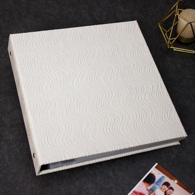 白色记录册高级感回忆录布艺相册