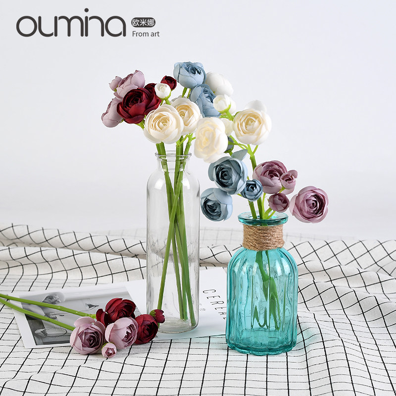 歐米娜 3頭迷妳陸蓮仿真花 家居客廳裝飾花假花餐桌花藝套裝擺設在類目 家居飾品, 花瓶/花器/仿真花/仿真飾品, 仿真花/假花中 - 來自Buy2taobao.com提供專業的淘寶代購服務