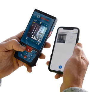 博世测距仪激光红外线测量电子尺水平仪器量房仪GLM100-25C/100米