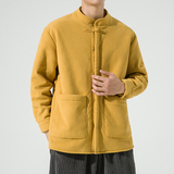 24年宽松加大码厚加绒布扣棉服风打底棉衣JK37P100，男装棉衣，电商B375