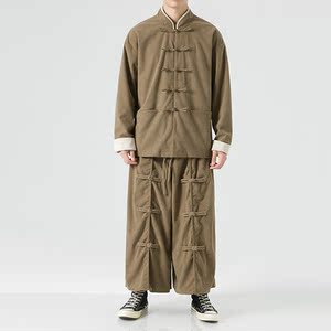冬季厚立领撞色日系店主风布扣纯色风夹克外套 JK47 P100图片