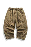 加棉绗缝厚保暖唐装新中式汉服搭配风棉裤K172P85，男装棉衣，电商B375