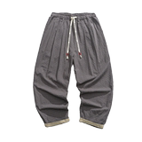 春夏新款新中式男女通穿汉服太极裤风休闲裤K175F65，男装民族服装，电商B375