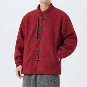 冬季款立领加厚棉衣风汉服加大码复古太极棉衣 JK72 P125图片