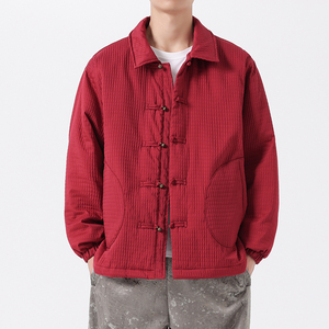 冬季太极服日系加大码加棉厚中式风棉衣外套 JK71 P130图片