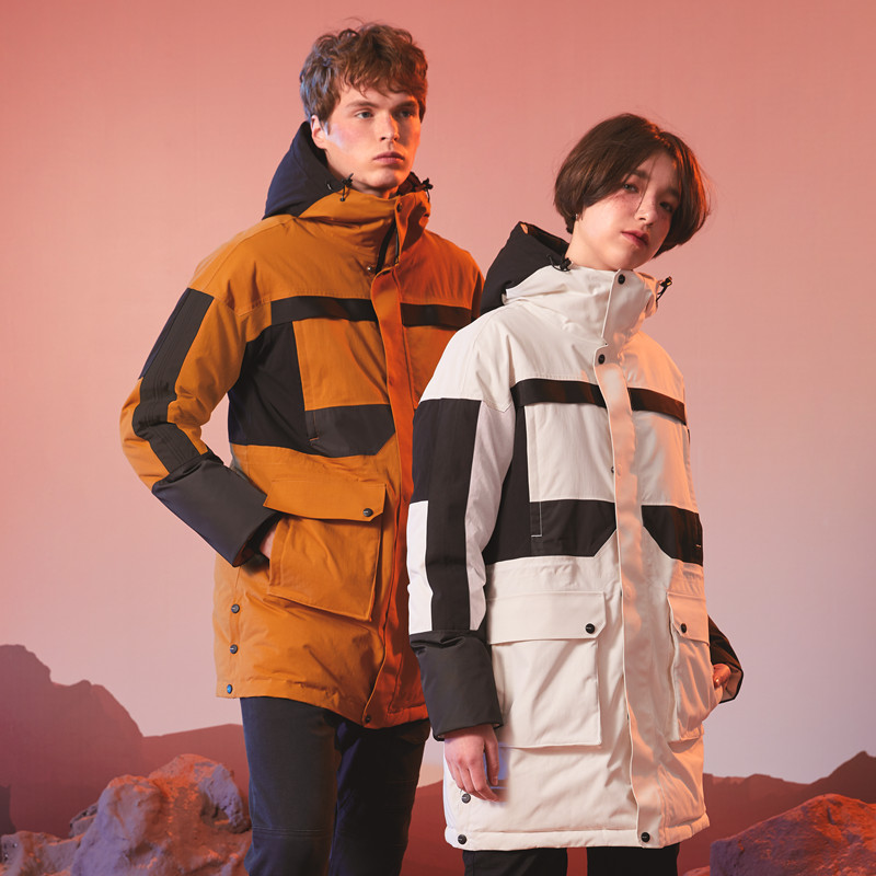 中长款防水羽绒服