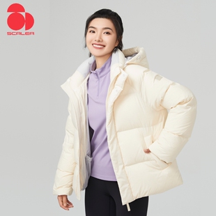 SCALER思凯乐户外秋冬新款男女款加厚保暖羽绒服连帽外套F6114656