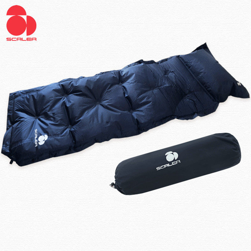 思凯乐防潮垫自动充气户外露营地垫可拼接双人充气睡垫子Z3730034