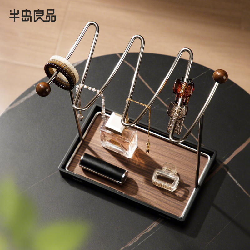 中古风发箍鲨鱼夹饰品收纳展示架