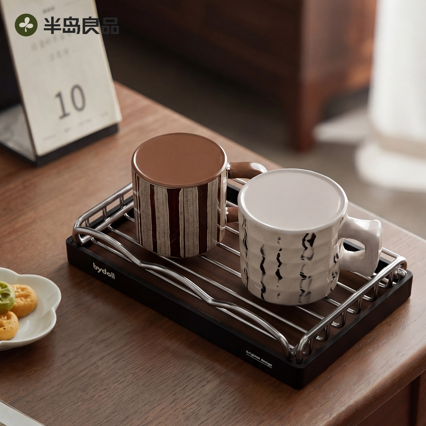 【新家100快递】桌面杯子沥水架图片